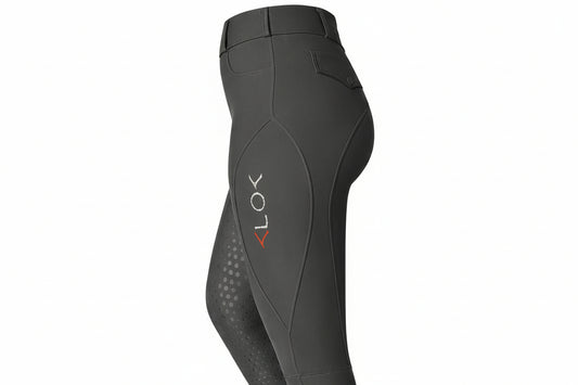 Damen Reitleggins Anthrazit